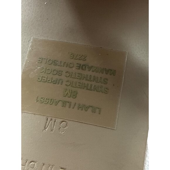 Steve Madden Size 8 High Heel Sandals Beige With Clear Straps - Picture 6 of 12